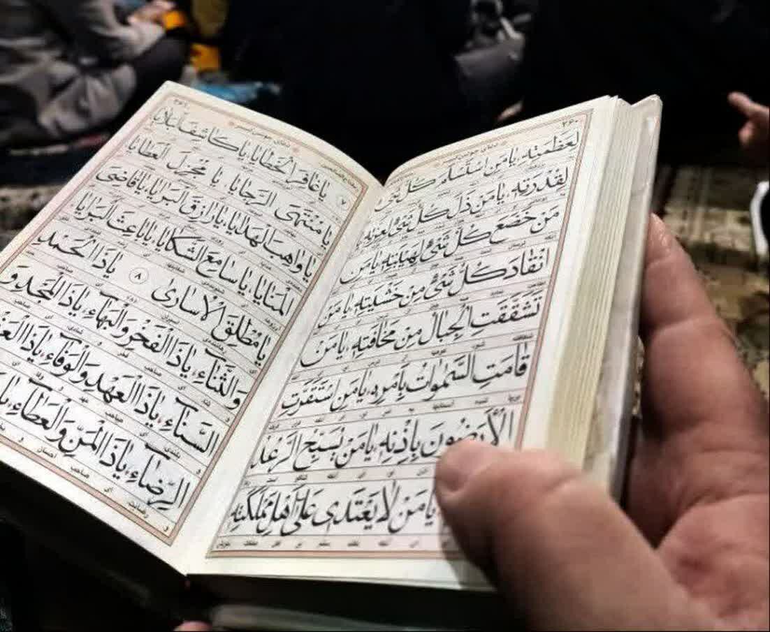 مراسم شب قدر در قروه برگزار شد 5 مراسم شب قدر در قروه برگزار شد