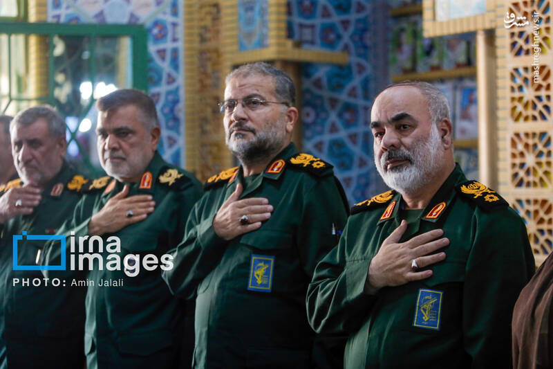 عکس/ گرامیداشت شهدای اقتدار نیروی زمینی سپاه